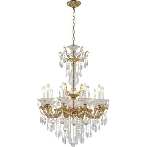 Canada LED 28 inch Antique Brass Chandelier Ceiling Light